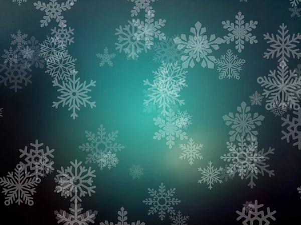 Wzór z białe płatki śniegu — Zdjęcie stockowe