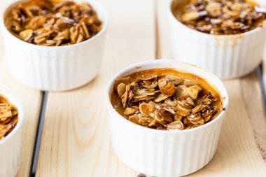 lezzetli pişmiş tatlı