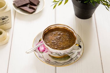 koyu bir kahve Kupası 