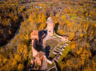Bir Fribourg kantonu kalede Gruyeres