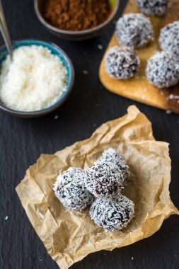 lezzetli şeker topları