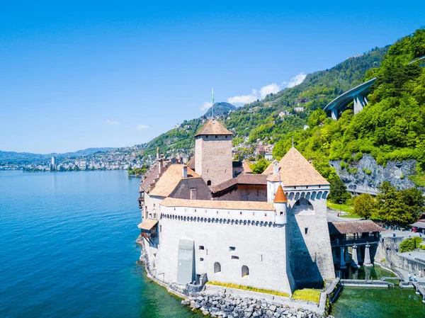 Castello di Gruyeres nel Cantone di Friburgo — Foto Stock