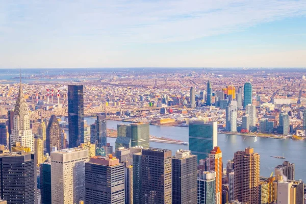 Ciudad de Nueva York skyline — Foto de Stock