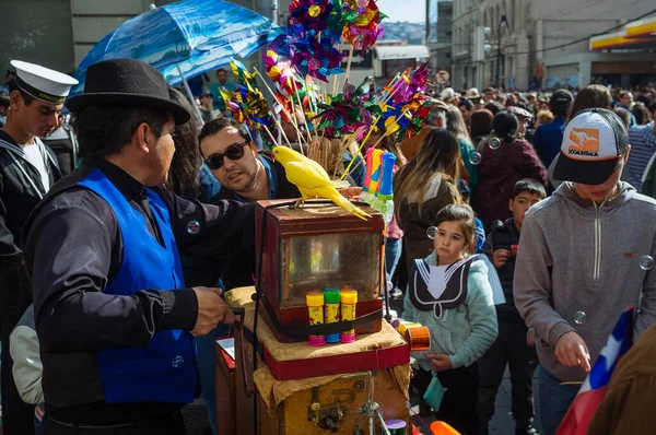 Valparaíso Chile Mayo 2017 Celebración Cívica Militar Del Mayo Puerto — Foto de Stock