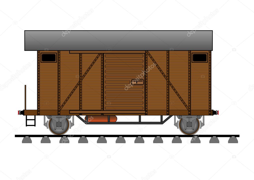 Railway freight car