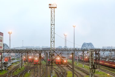 Demiryolu raylarında lokomotifler, Demiryolları