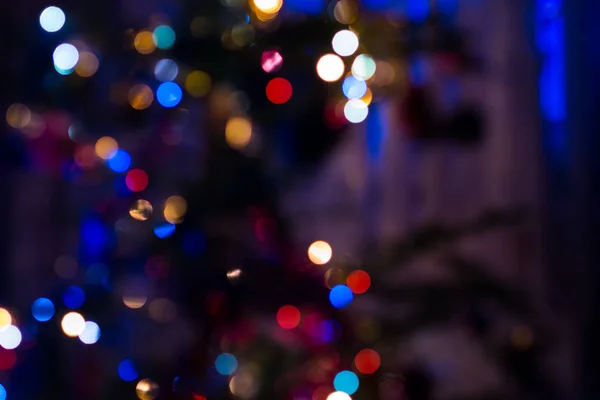 Fondo de Navidad bokeh — Foto de Stock