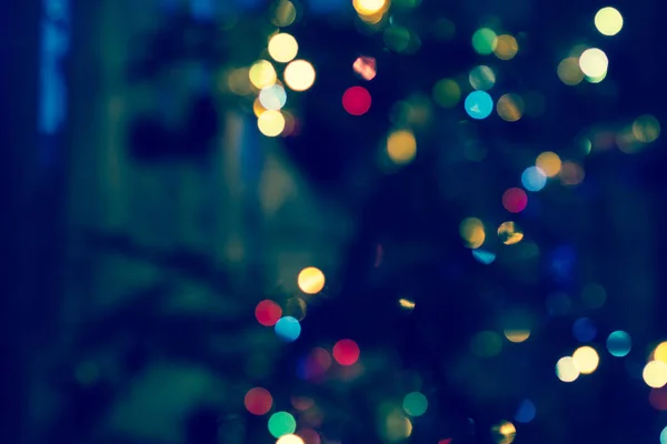 Fond de Noël bokeh — Photo