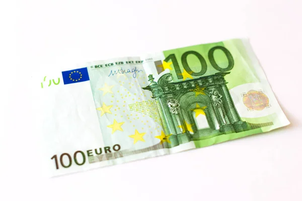 Банкноти 100 євро — стокове фото