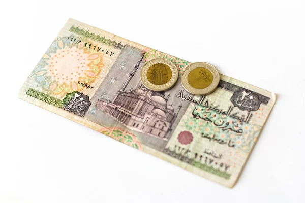 Billete de 20 libras egipcias, EGP — Foto de Stock