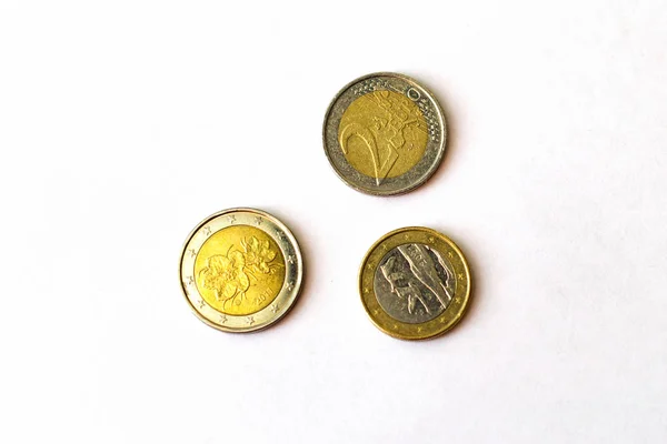 Euro coins seti — Stok fotoğraf