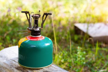 Turistik kamp Gaz brülörlü