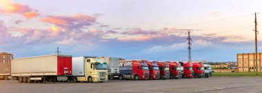 Mercedes, Volvo ve Scania Heavy kamyon römork ile