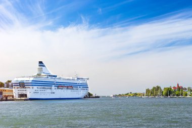 Kargo-yolcu feribot Helsinki gezisi
