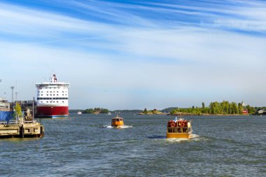 Kargo-yolcu feribot Helsinki gezisi