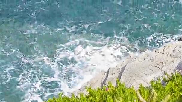 Сильні морських хвиль — стокове відео