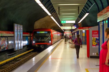 Helsinki metro metro istasyonu