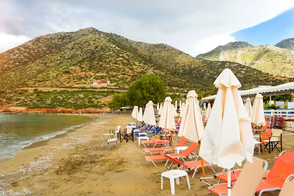 Livadi beach tatil köyü Bali, Crete — Stok fotoğraf