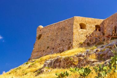 Fortezza Kalesi kale Rethymno, Crete, Yunanistan