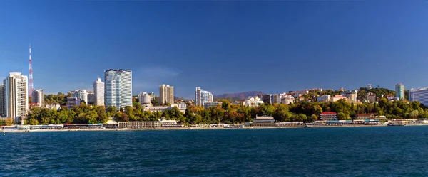 Mimarisini modern tatil beldesi Soçi, Rusya Federasyonu