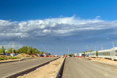 Yan yol yol Krasnoe Selo çevresinde