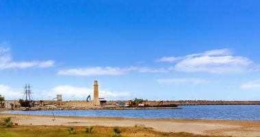 Ferry terminal, eski liman Rethymno deniz feneri