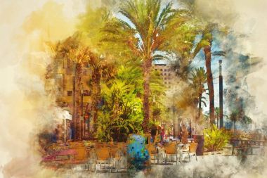 Torrevieja suluboya resim