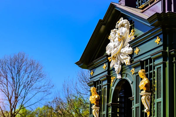Sculptures in Park of Branicki Palace. Bialystok — Stock Photo, Image