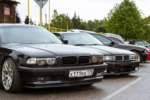 Cars BMW 5, 3, 6, X3, X5, X6 series, German — Stock Photo, Image