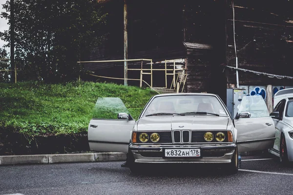 Car BMW 6-series, German Bavarian manufacturer — Stock Photo, Image