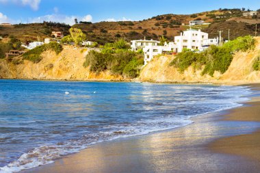 Sandy Livadi beach, tatil köyü Bali deniz Körfezi