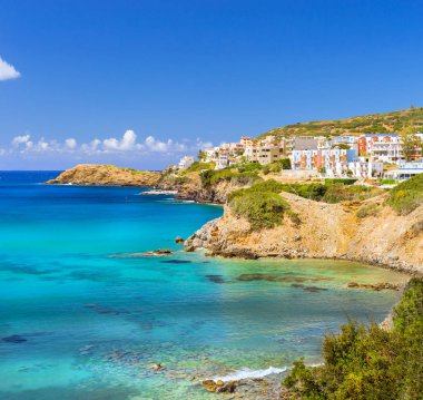 Sandy Livadi beach, tatil köyü Bali deniz Körfezi