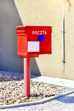 Kırmızı posta kutusu, devlet Lehçe posta Servisi Bialystok