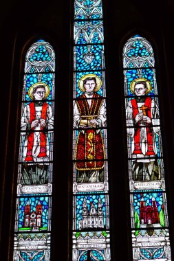 Duvar resimleri ile dini sahneler, katedral Bialystok