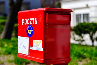 Kırmızı posta kutusu, devlet Lehçe posta Servisi Bialystok