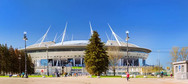 Petersburg 러시아 2018 Fifa 2018 경기장 상트페테르부르크입니다 제니트 경기장 경기장 — 스톡 사진