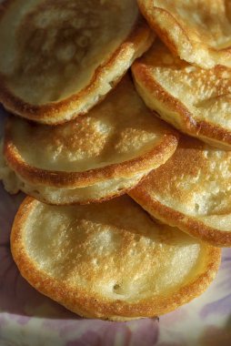 Birkaç krep yakın çekim