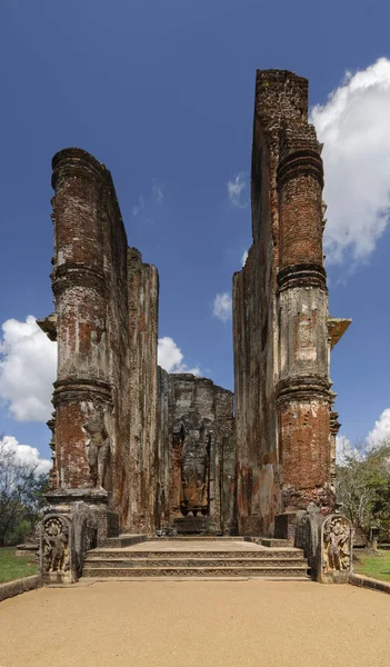 Świątynia Lankatilaka w mieście Polonnaruwa, Sri Lanka — Zdjęcie stockowe