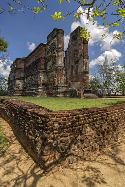 Świątynia Lankatilaka w mieście Polonnaruwa, Sri Lanka Obraz Stockowy