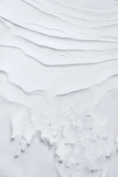 Vlny Sněhu Sníh Drsnosti — Stock fotografie