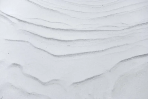 Ondas Neve Textura Superfície Neve — Fotografia de Stock