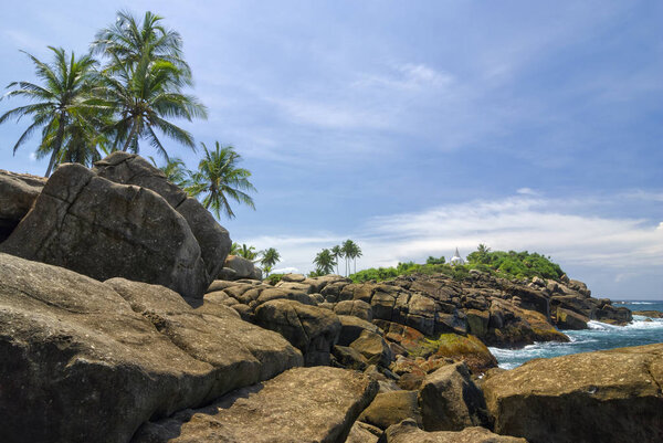 Coast of the Indian Ocean - Sri Lanka.