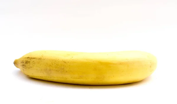Banana. Ripe banana isolated on white background.clipping path — Stock Photo, Image