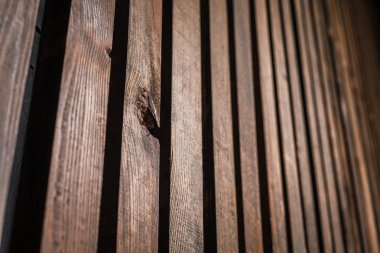 perspektif içinde dikey Komiteler ile ahşap doku