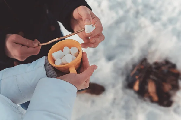 adam Stick marshmallow tel çekimi