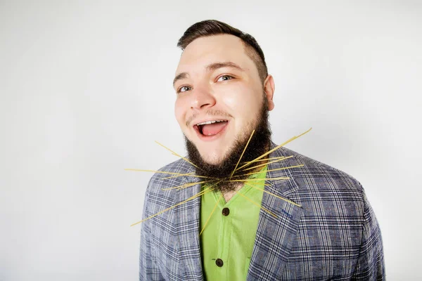 Sakallı şişman adam