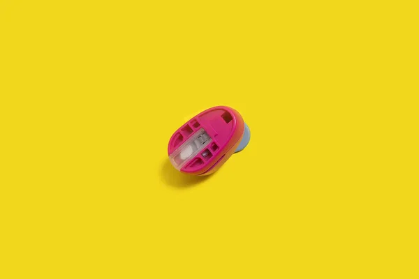 분홍색 구멍 범퍼 — 스톡 사진