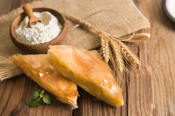 Fırın arka plan peynir pasta