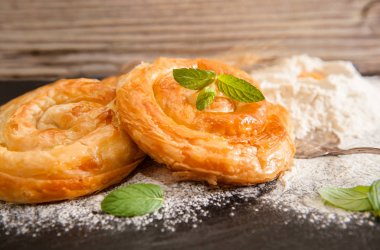 Fırın arka plan peynir pasta