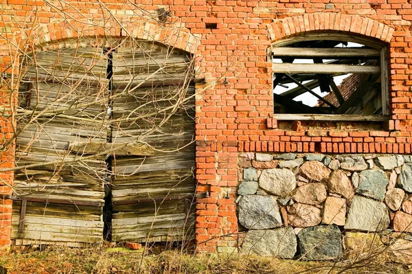 Old vintage doors — Stock Photo, Image